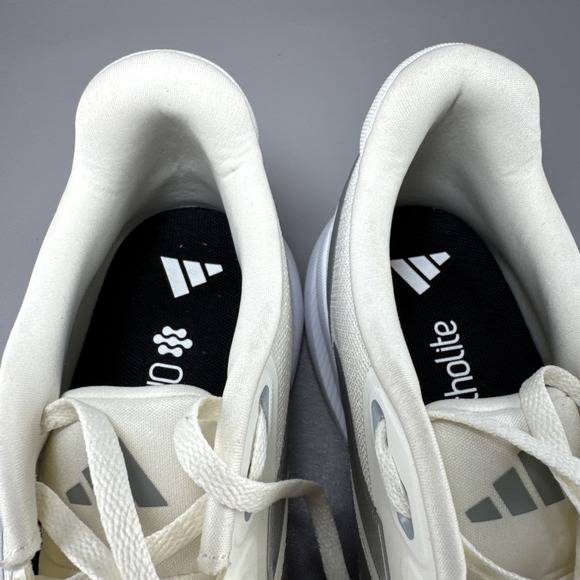 Adidas Runfalcon 5 Shoes Womens 9.5 Off White‎ Athletic Running Comfort Sneakers - Picture 12 of 14